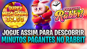 horario do jogo fortune rabbit